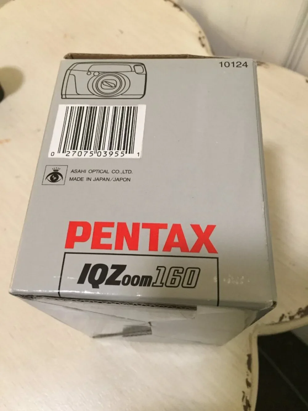 Pentax IQZoom 160 35mm Point & Shoot Film Camera w/Box 4 Rolls Kodak Film